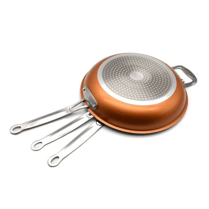Skanto | Profesjonell kobberpanne med non-stick belegg og perfekt varmefordeling