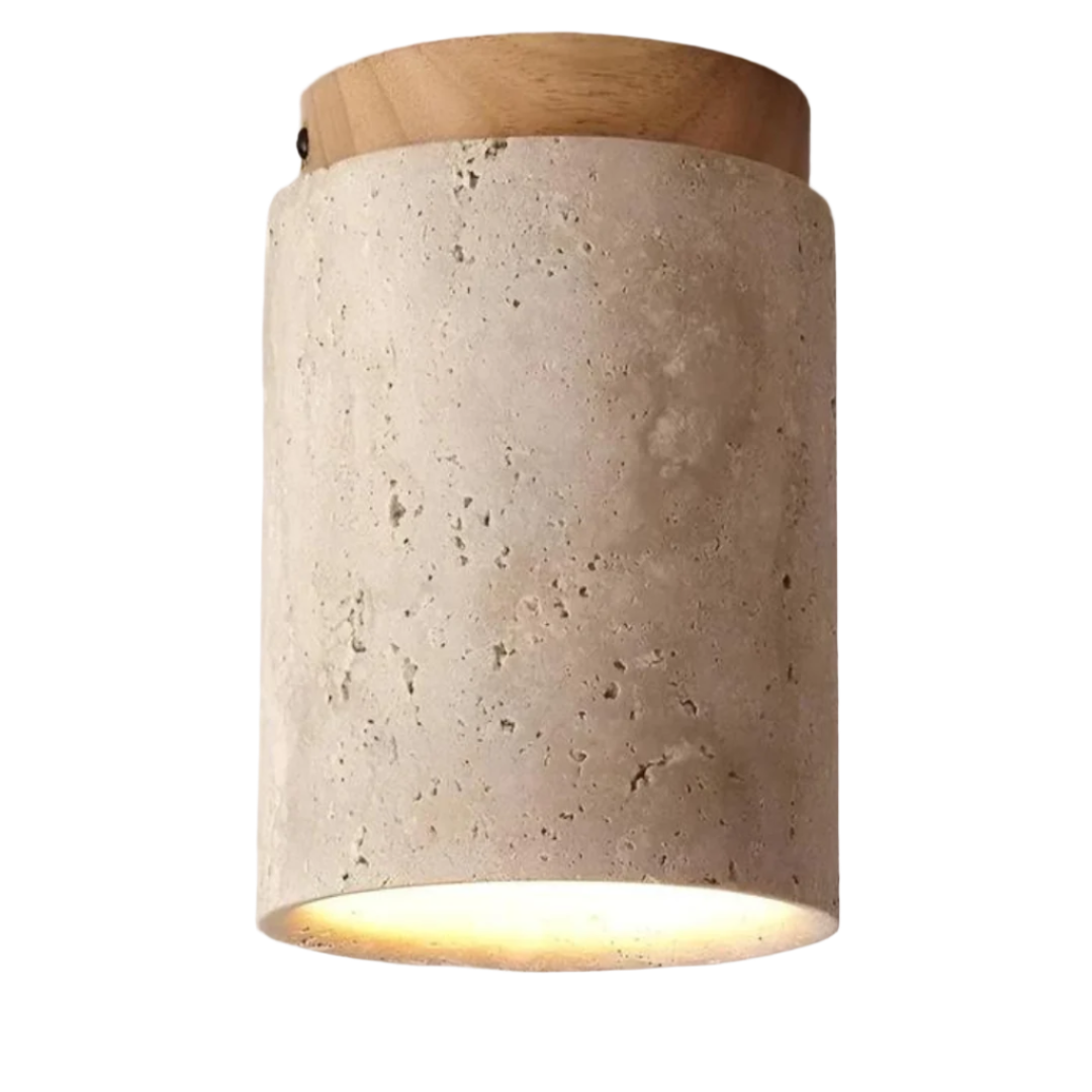 Trendy Rund Japansk Stil Taklampe - ZenLight | Skanto