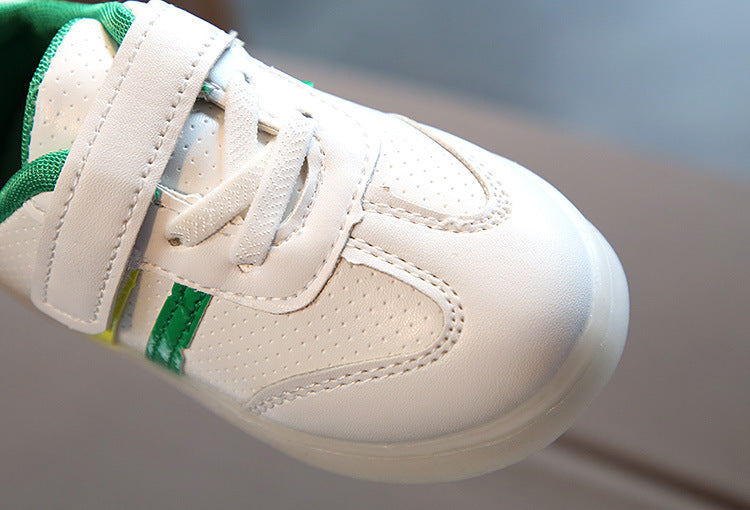 Skanto | LED Barne Sneakers med fleksibel såle