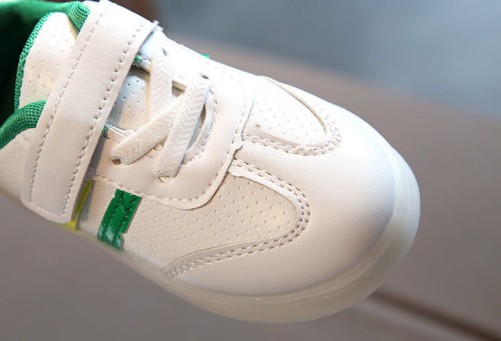 Skanto | LED Barne Sneakers med fleksibel såle