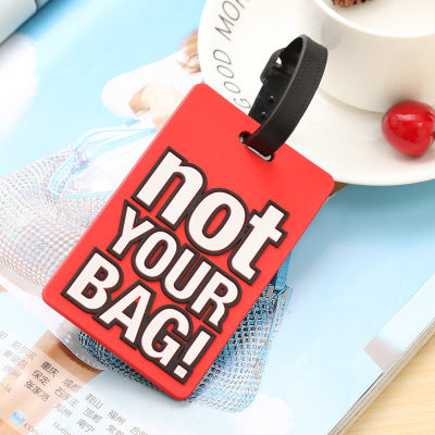 Unisex Bold Statement Bagasje Tag Skanto