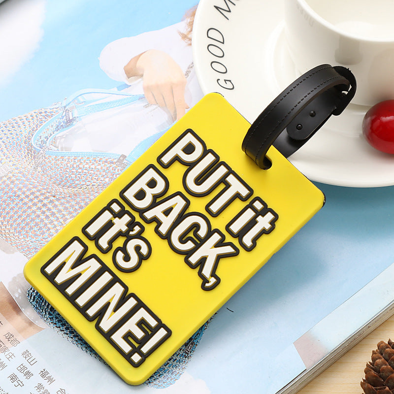 Unisex Bold Statement Bagasje Tag Skanto