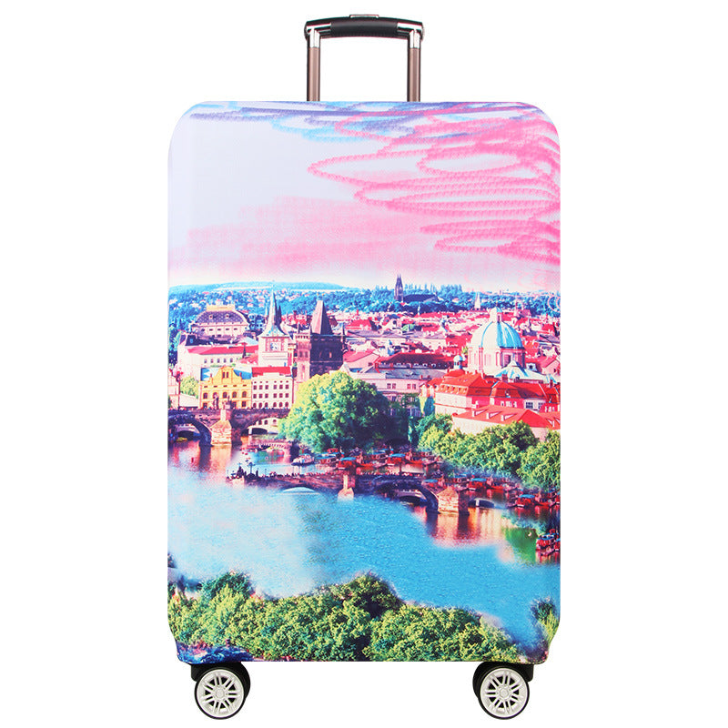 Dame Hardkoffert med inspirerende byutsiktsdesign Skanto