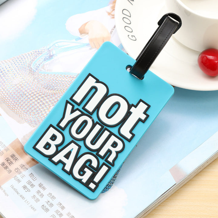 Unisex Bold Statement Bagasje Tag Skanto