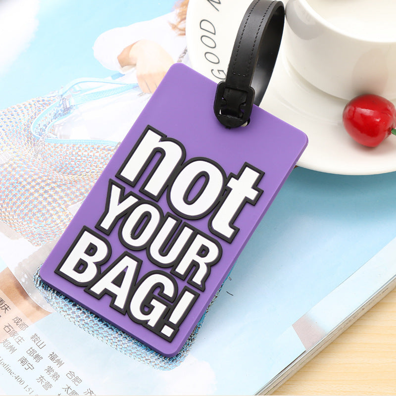 Unisex Bold Statement Bagasje Tag Skanto