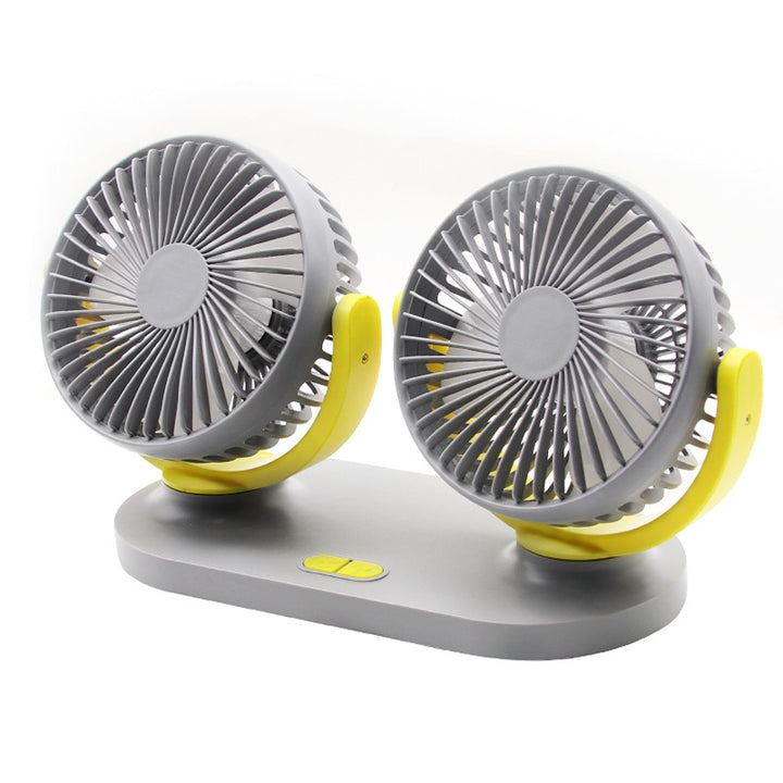 Dual Hurricane Skrivebord Vifte Skanto