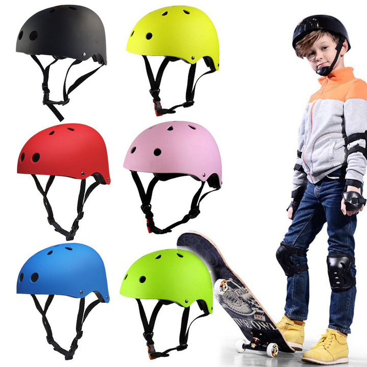 WoJusterbar sikkerhets skatehjelm Skanto