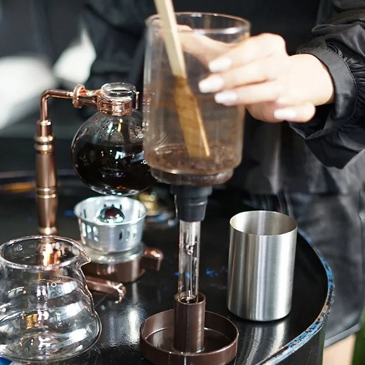 Japanske Siphon-Kaffeemaschine