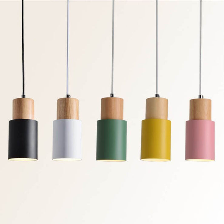 Skanto | SinglePend - Nordic Macaron Cylinder Aluminium 1-flamme LED pendellampe