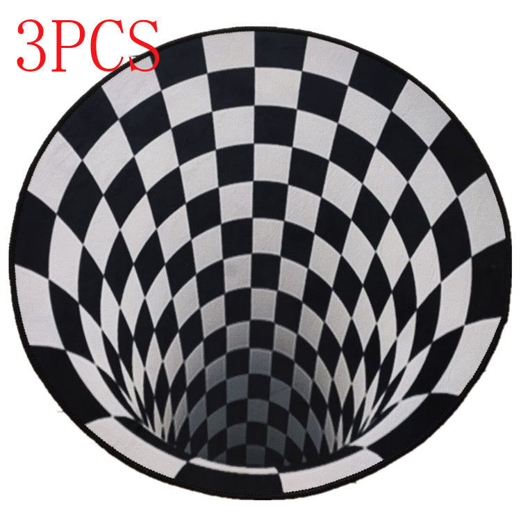 3D Vortex Illusion Teppe | Skanto