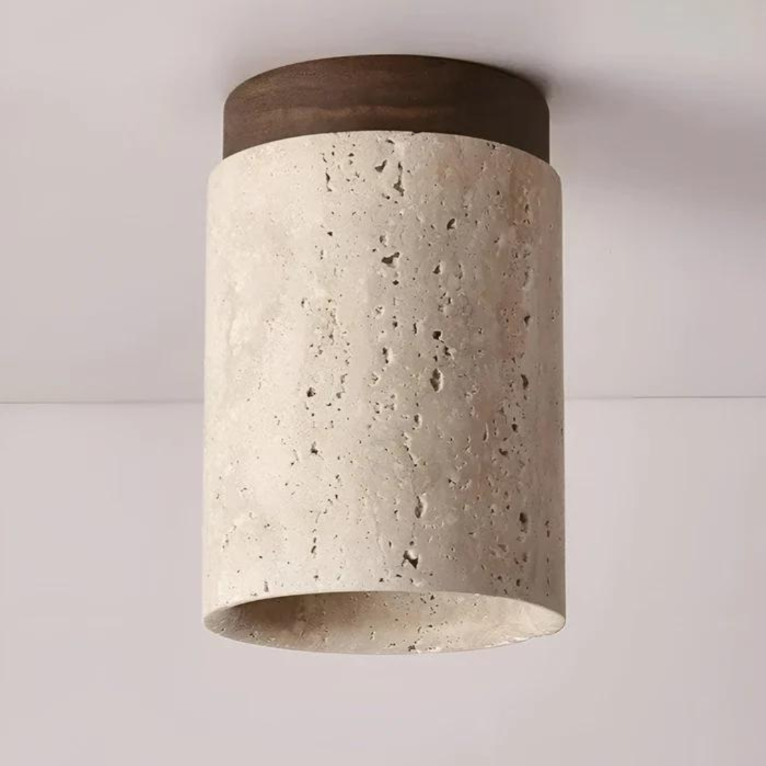 Trendy Rund Japansk Stil Taklampe - ZenLight | Skanto