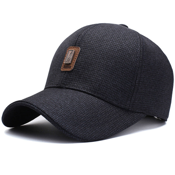 Herre Casual Teksturert Baseball Caps Skanto