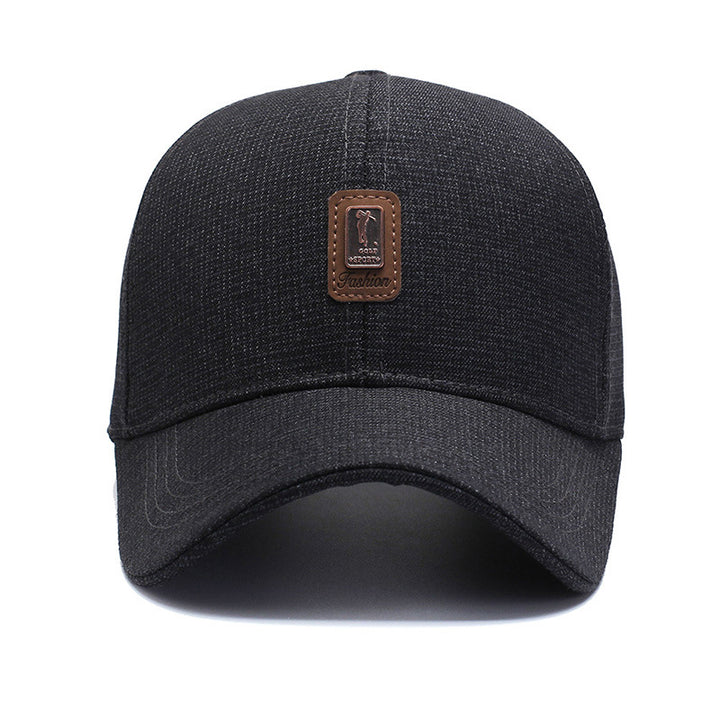Herre Casual Teksturert Baseball Caps Skanto
