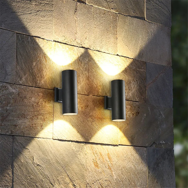 Skanto | Utendørs Vegglampe | LED Aluminium Belysning for Hage