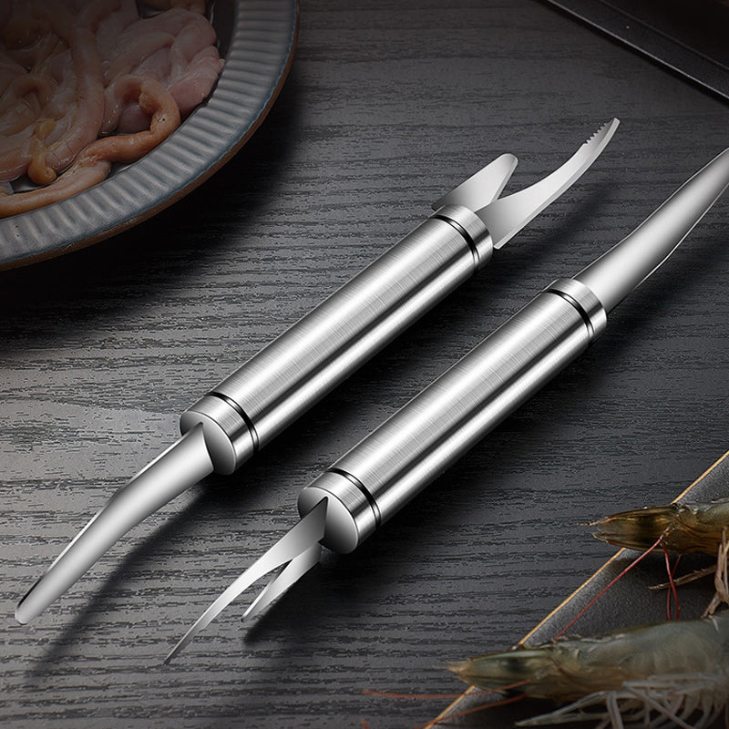 Skanto | 5 i 1 Multifunksjonell Reker Line Fish Maw Kniv