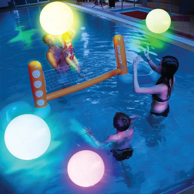 Skanto | LED Lys 16 Farger Lysende Strandball