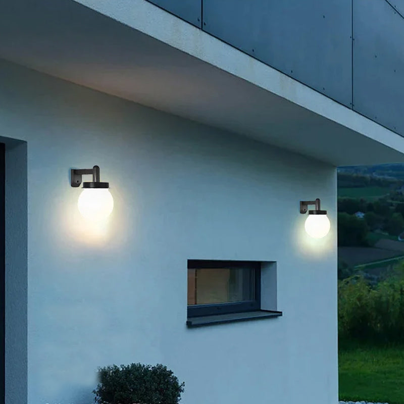 Skanto | Solar Vegg Sphere Lys (2 deler)