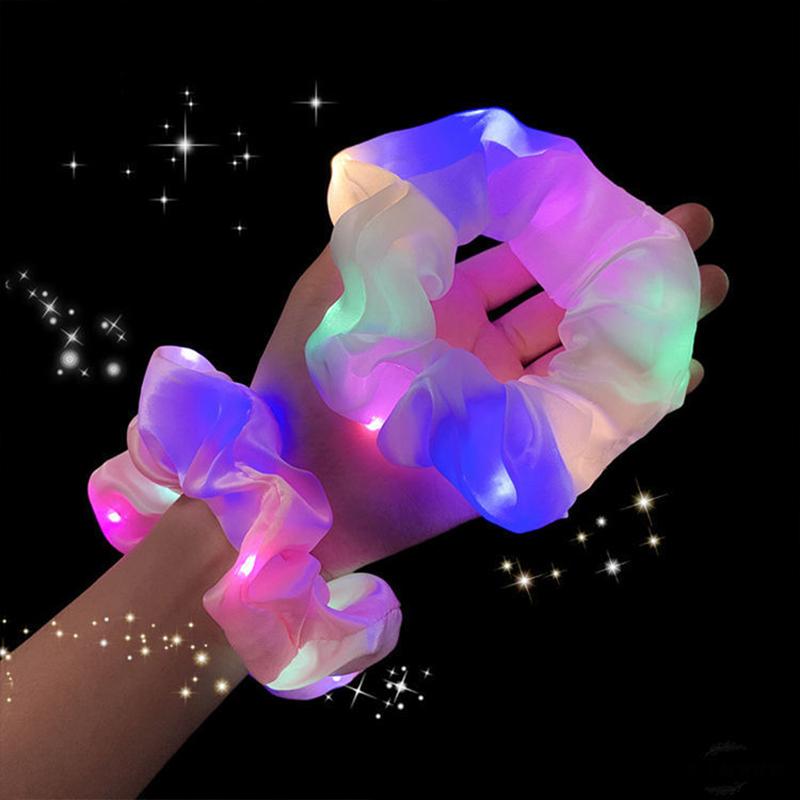 Skanto | LED Scrunchy Hårstrikker