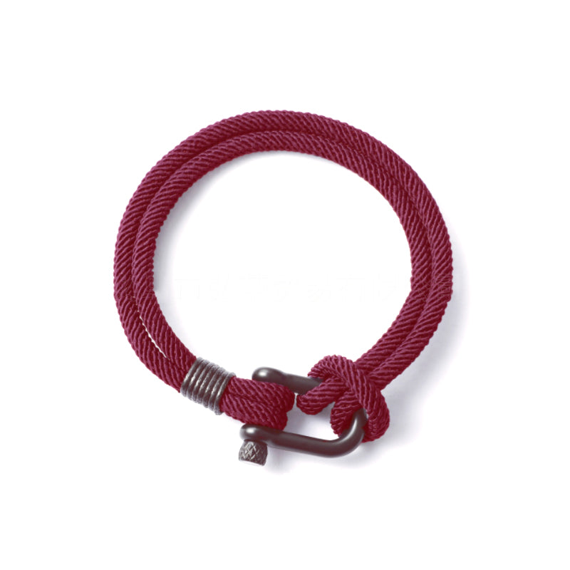 Skanto | U-formet spenne nylon flettet armbånd