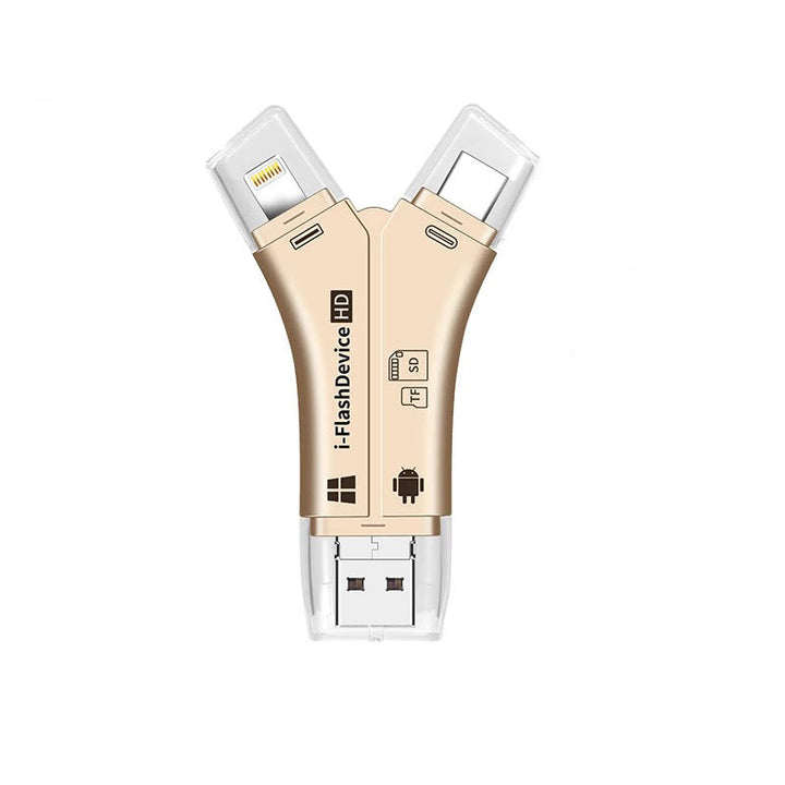 Ciaovie 4 i 1 Smarttelefon Kortleser | Skanto