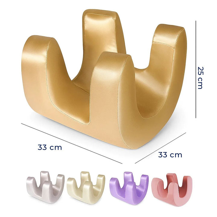 DermSleep | Anti‑Wrinkle Beauty Pillow – Kjølende Minne Skum – Ergonomisk Kontur – Hudpleie Støtte – Side- og Ryggsovende Skanto