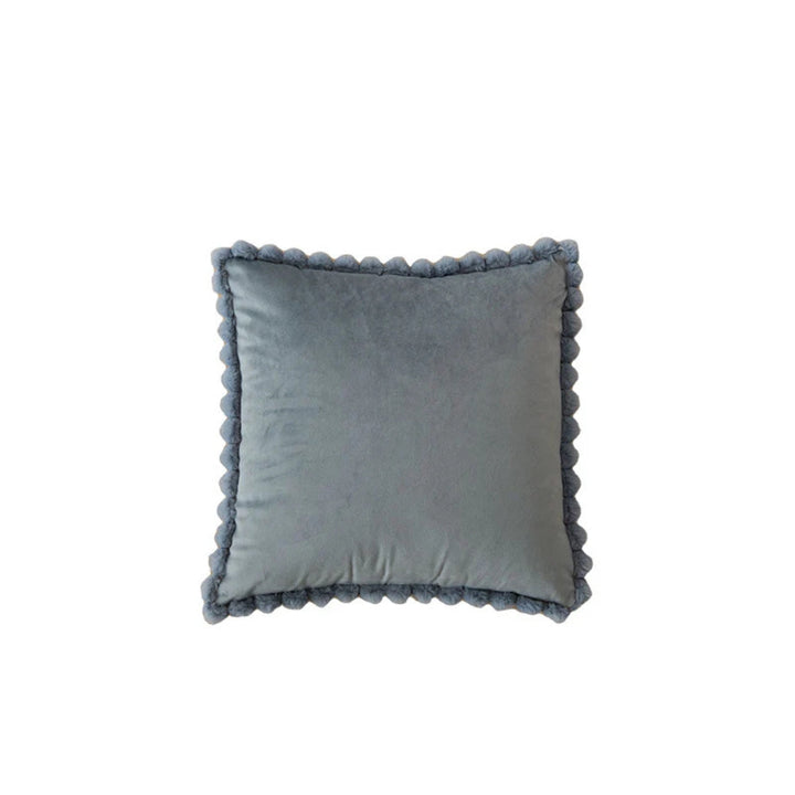 Skanto | Fløyel Pom-Pom Trim Putetrekk