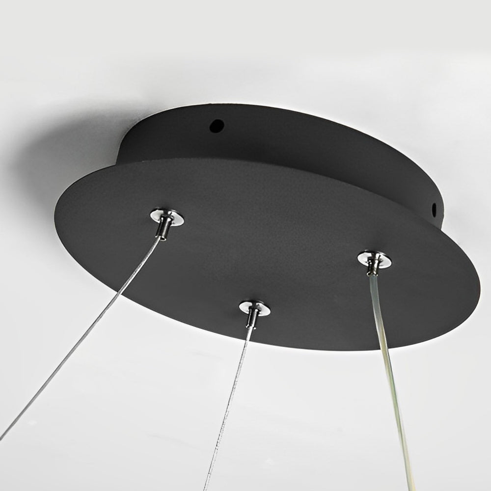 Moderne LED-lampe med dimmefunksjon – pendellampe for spisestue og stue | Skanto