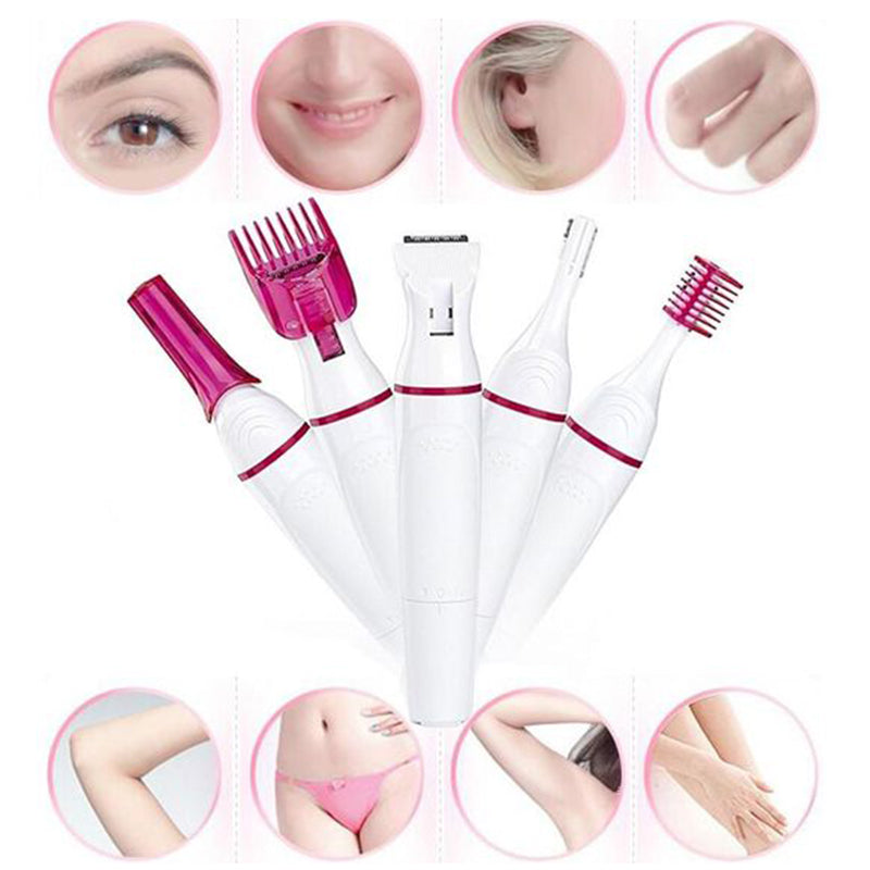 Skanto | 5 I 1 Oppladbar Epilator