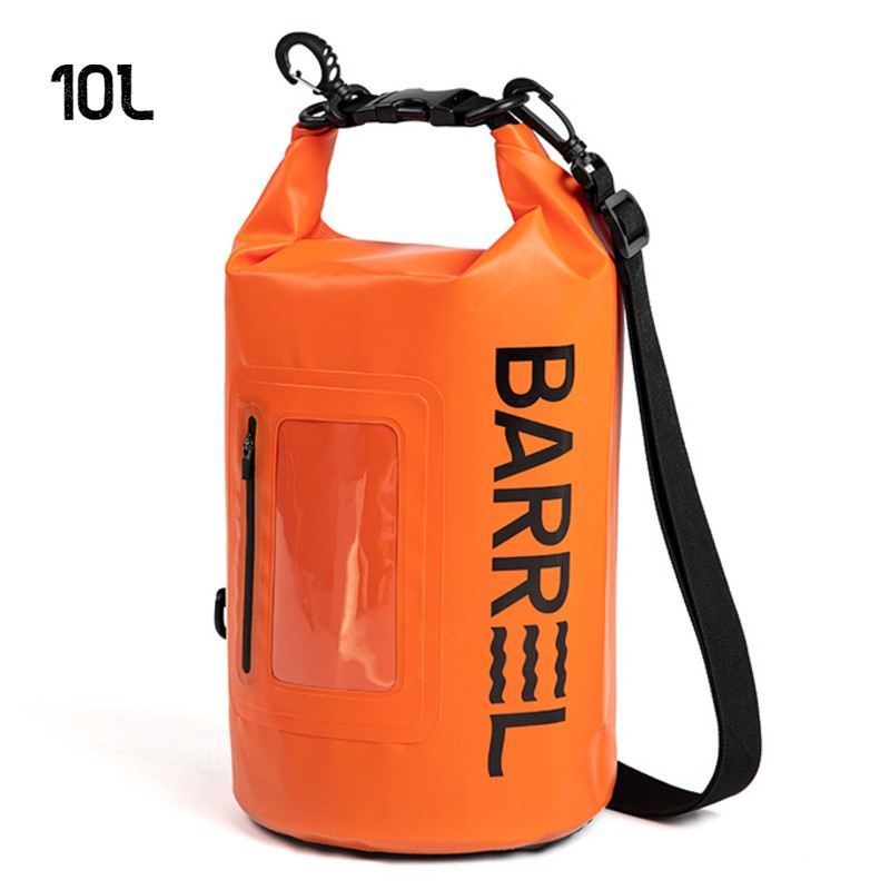 Skanto | Vanntett Lett Tørt Bag (2L/4L/10L), for Reised, Svømming, Båtferd, kajakkpadling, Camping & Strand