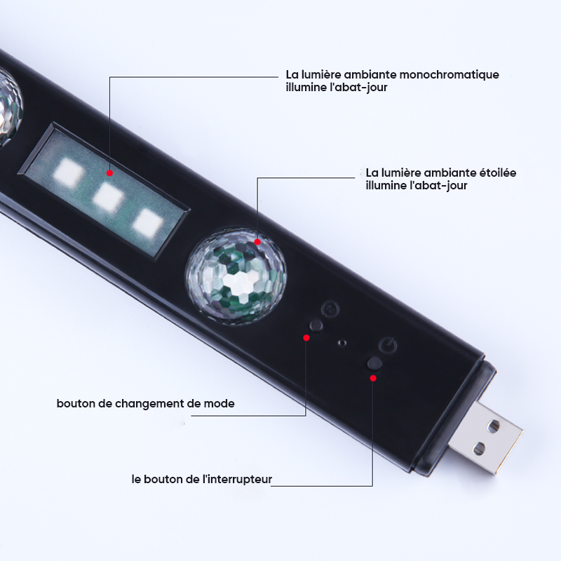 Atmosphere Light LED for wireless charging | Skanto