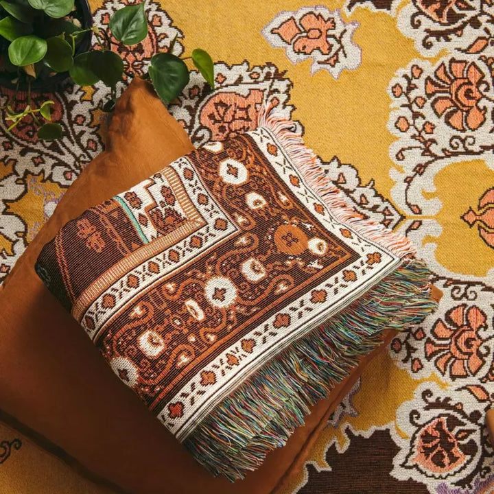 Skanto | Boho Chic Mønstret Kastepledd