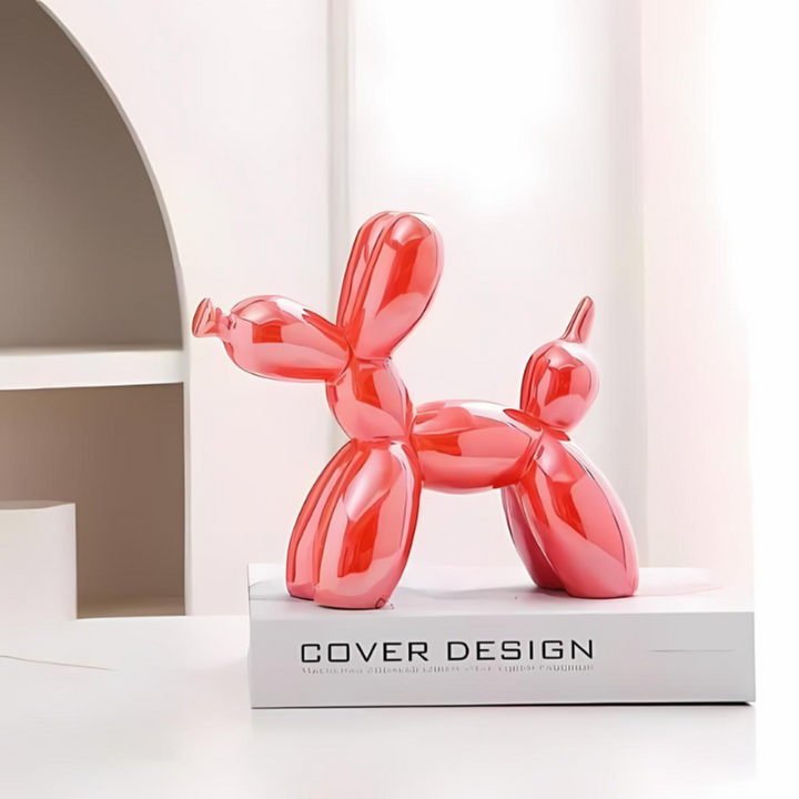 Skanto | Dekorativ Keramisk Ballonghund Statue