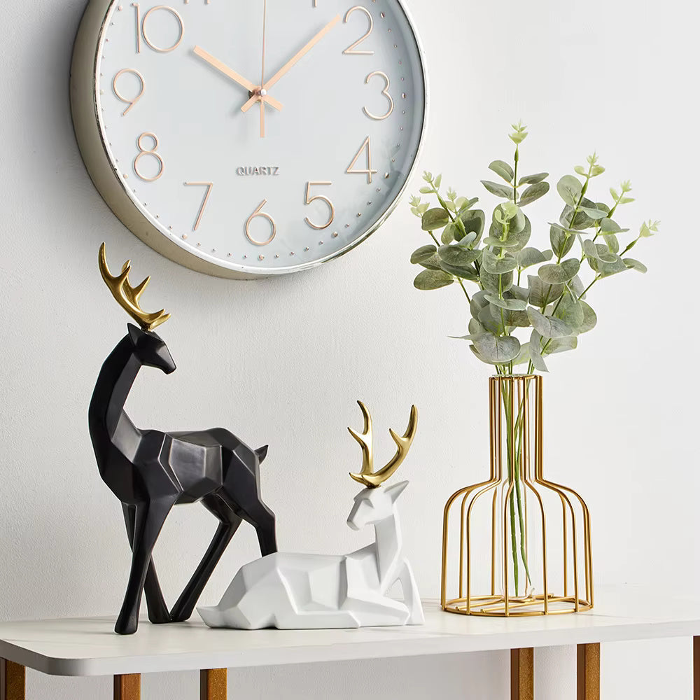 Geometrisk Hjort Utstillingsfigurine | Skanto