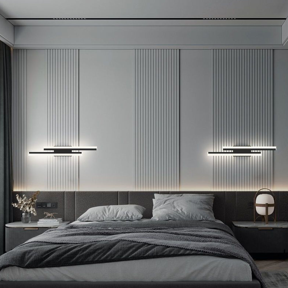Skanto | LED-Wandleuchte | Modernes Design aus Acryl und Metall