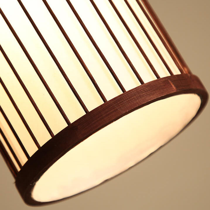Skanto | Bambora Zen Pendellampe | Håndvevd Bambuslanterne | Japansk Design | Naturlig Eleganse