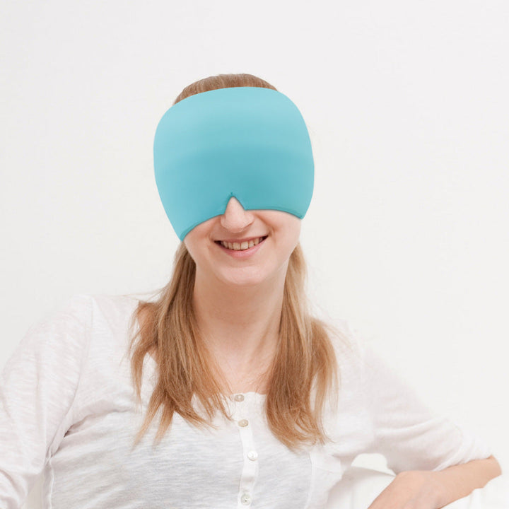 Skanto | MysticEase™ | Migrene LIndring Hatt for Hodepine | Justerbar Komfort & Kjøleterapi for Umiddelbar Smertelindring