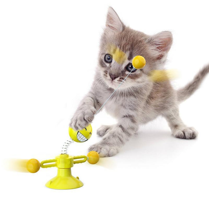 Multifunksjonelt roterende leketøys for katt | Skanto