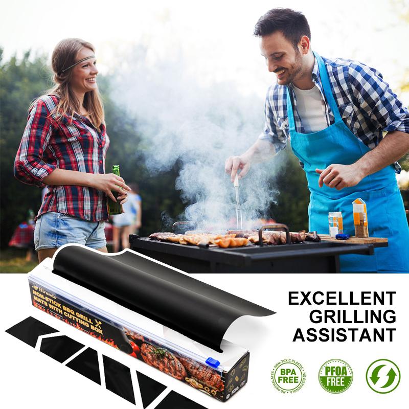 Skanto | Non-stick BBQ grillmatte med skjæringsboks