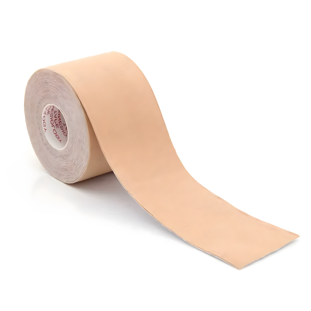 Kinesiotaping for reduksjon av ansikts- og halsfolder Skanto