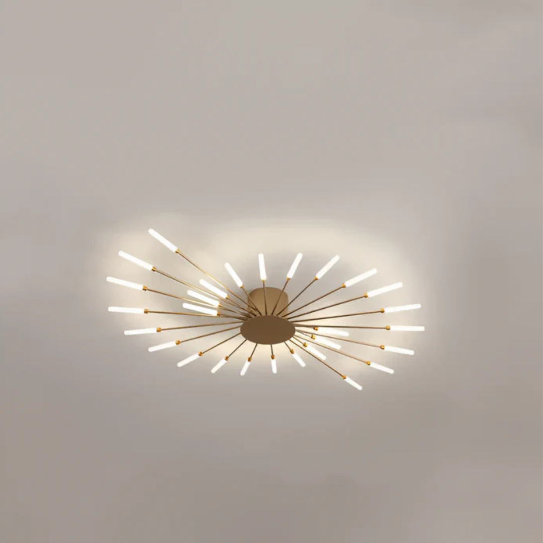 Skanto | Luksus LED Taklampe | Stilfull Takarmatur for Stue