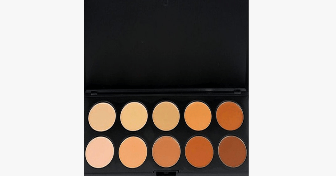 Skanto | 10 Farge Concealer Palett - Magisk skjuler alle dine ufullkommenheter og mørke ringer for å gi deg et feilfritt utseende!
