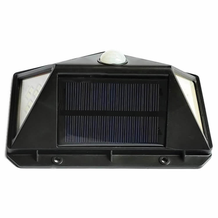 Solenergi Utendørs 162 LED Utendørs Vanntett Kropp Sensor Hagebelysning Vegglampe | Skanto