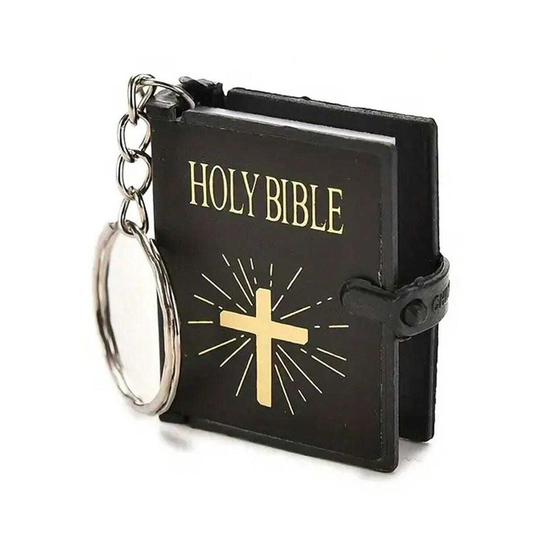 Skanto | Mini Bibel Kors Nøkkelring