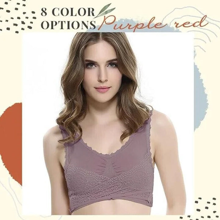 Skanto | Front Cross-Side Buckle Lace Bh