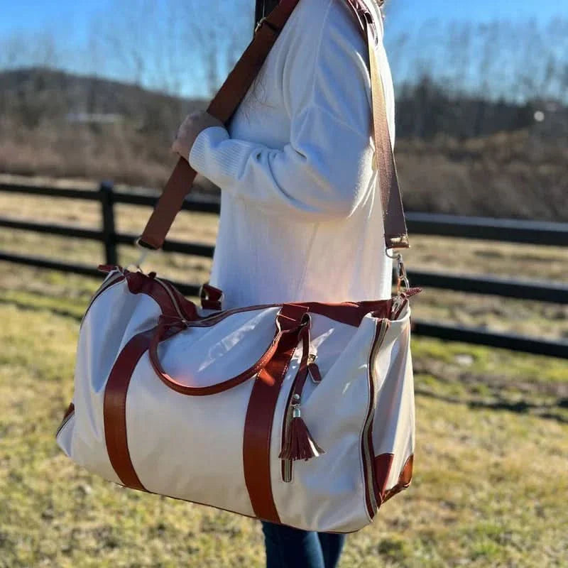 Skanto | Sammenleggbar PU Skinn Dressoppbevaringspose