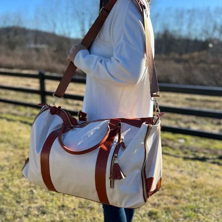 Skanto | Sammenleggbar PU Skinn Dressoppbevaringspose