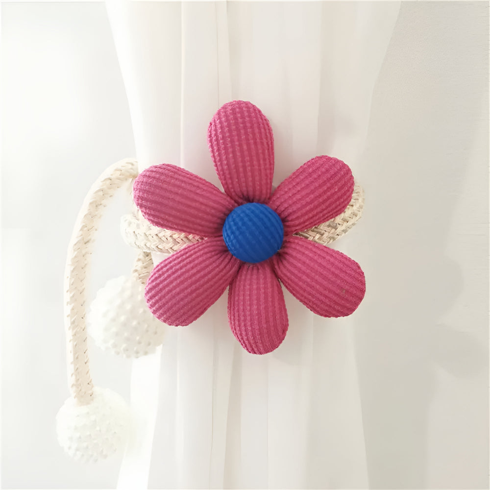 Skanto | Fantasiful Blomster Gardin Bånd tilbake