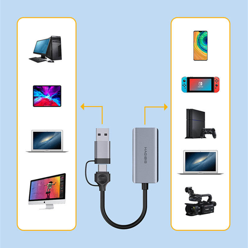 Skanto | USB Capture Card Switch til HDMI Video NS Enhet