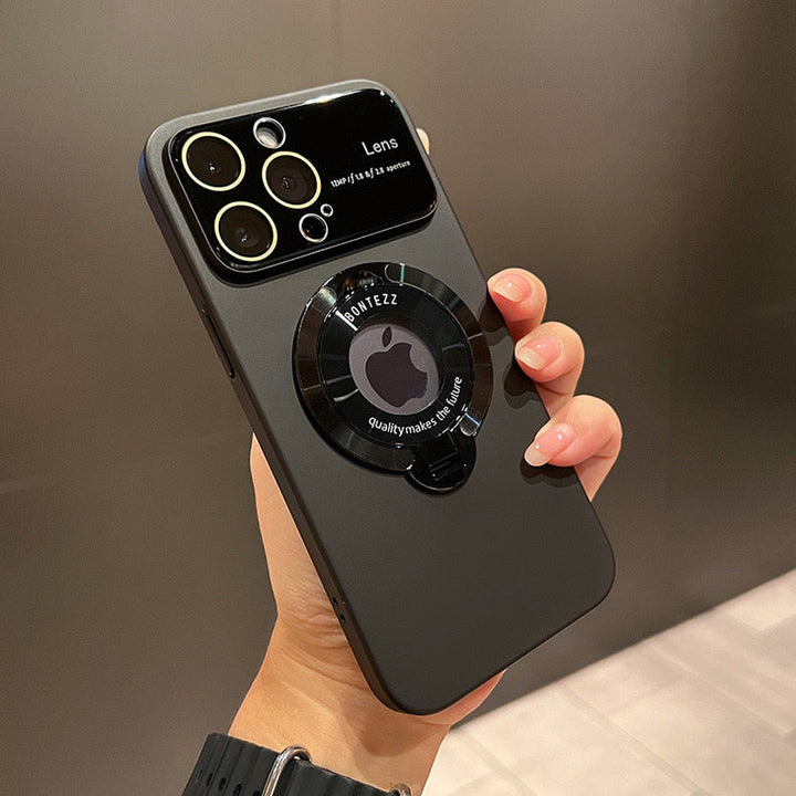 Skanto | MagSafe iPhone-deksel med integrert stativ og stort vindusdtegn