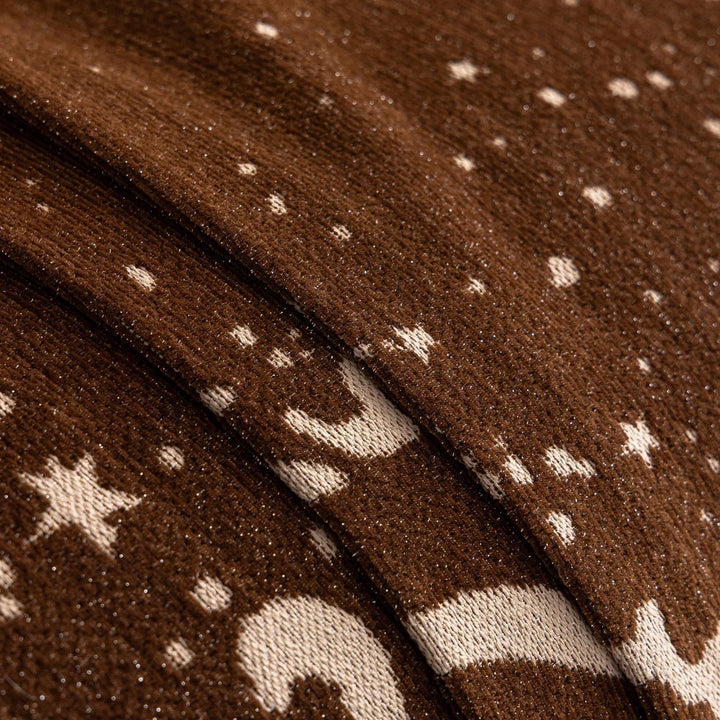 Skanto | Kursive Glitrende Chenille Sofatrekk
